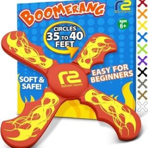 Boomerang for Kids - Toys For Ages 8-13 Boys & Girls - Fun & Easy To Use - Stocking Stuffers for Kids 6 7 8 9 10 Year Old Boy Gifts - Best Gifts For 8 Year Old Boys Gift Ideas for Ages 6-8 8-10 8-12 +